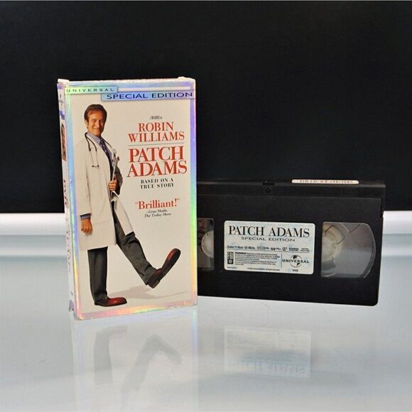 Patch Adams VHS Tape 1999 Movie Special Edition Robin Williams Monica Potter - Picture 2 of 4